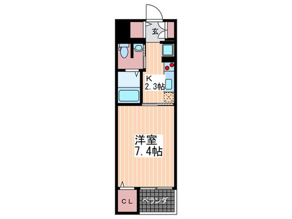 オンフォレストシノノメの物件間取画像